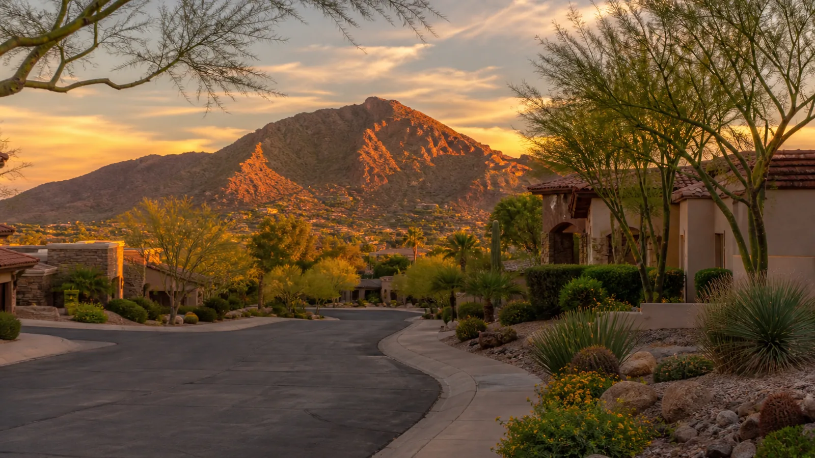 Midcentury Phoenix house representing ordinary Arizona mortgage options