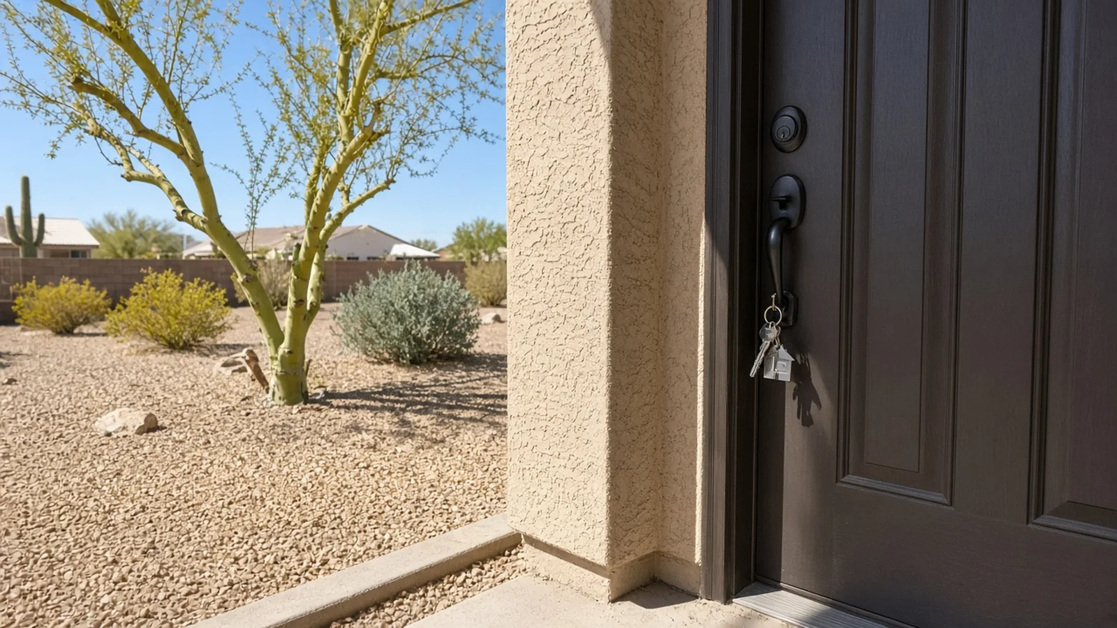 Entry-level Arizona house a buyer using down payment assistance might write an offer on