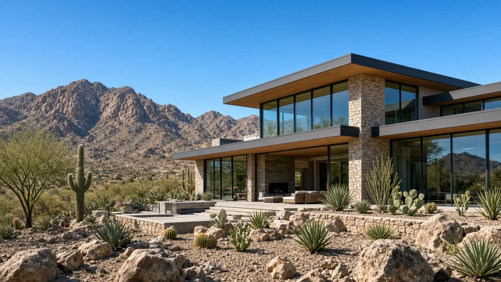 High-value desert house typical of a Scottsdale jumbo conversation